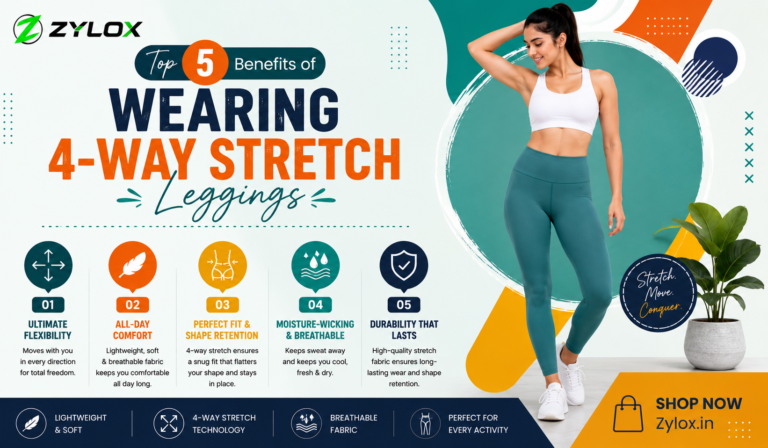 Top 5 Benefits of Wearing 4-Way Stretch Leggings