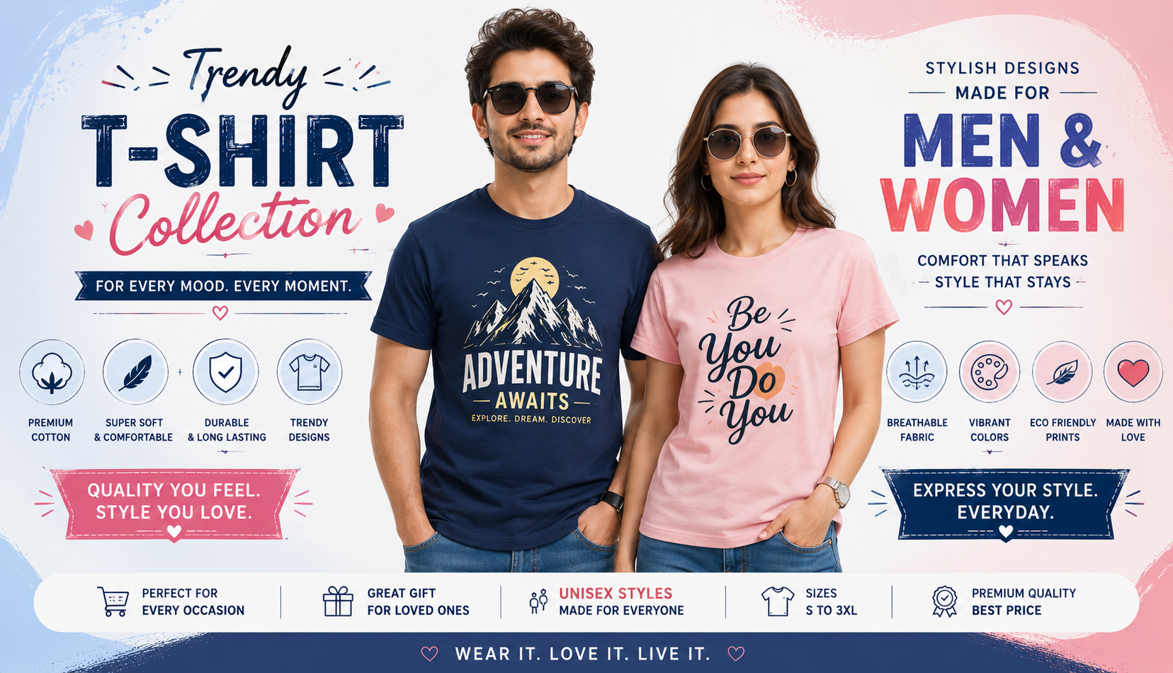 mens and womens poster